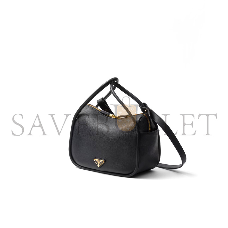 Pra*a darling leather handbag 1ba451 (25*18*10.5cm)